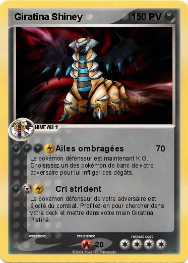 Pokemon Giratina Shiney