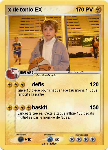 Pokemon x de tonio EX