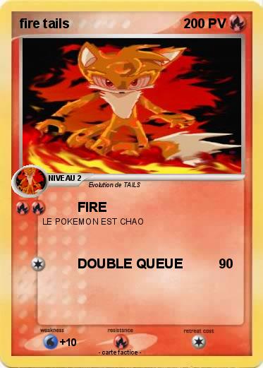 Pokemon fire tails