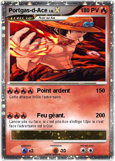 Pokemon Portgas-d-Ace