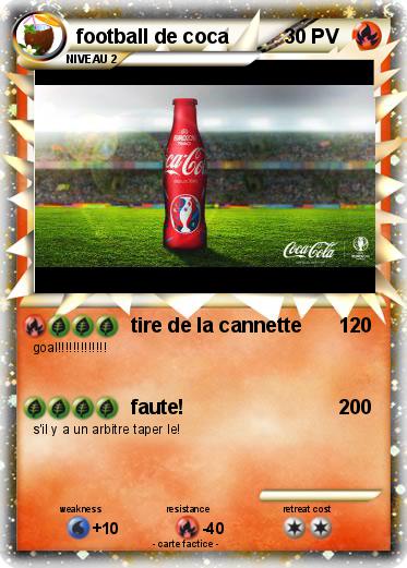 Pokemon football de coca