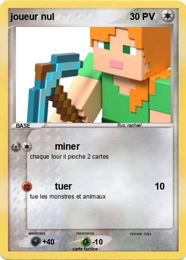 Pokemon joueur nul