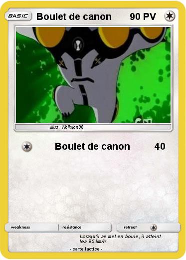 Pokemon Boulet de canon