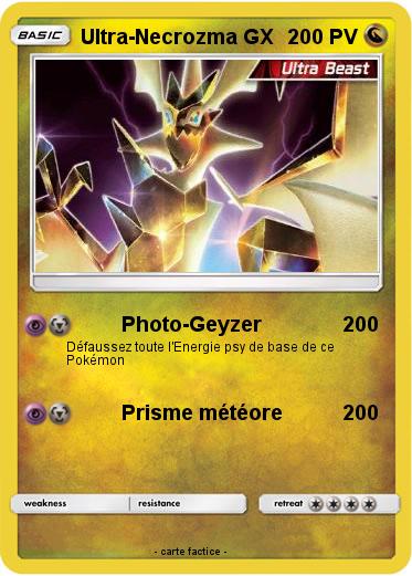 Pokemon Ultra-Necrozma GX