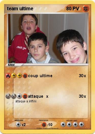 Pokemon team ultime