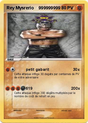 Pokemon Rey Mysrerio    999999999