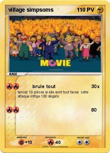 Pokemon village simpsoms