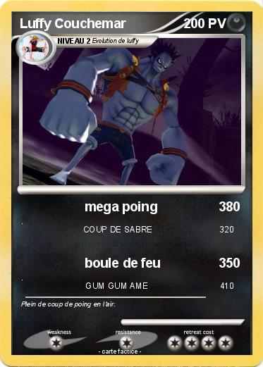 Pokemon Luffy Couchemar