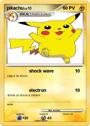 Pokemon pikachu