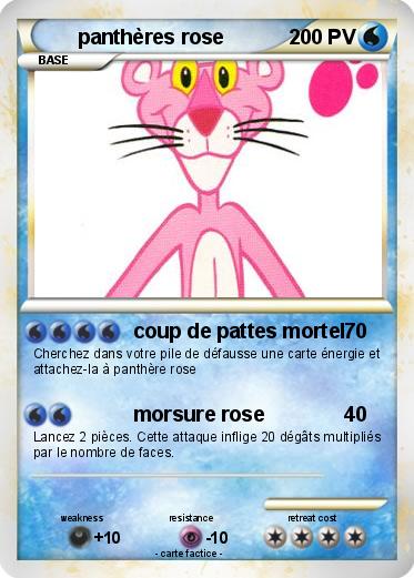 Pokemon panthères rose