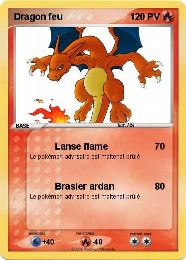 Pokemon Dragon feu