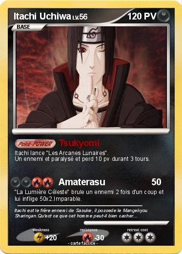 Pokemon Itachi Uchiwa