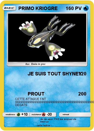 Pokemon PRIMO KRIOGRE