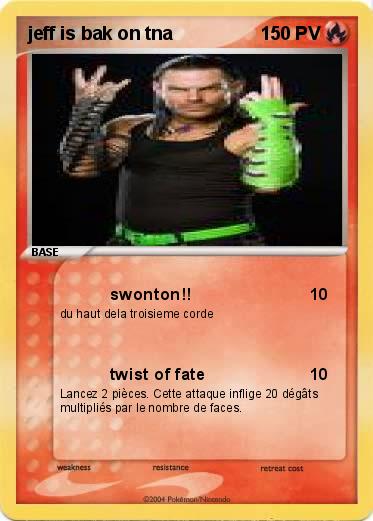 Pokemon jeff is bak on tna