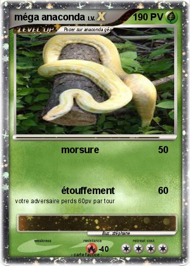 Pokemon méga anaconda