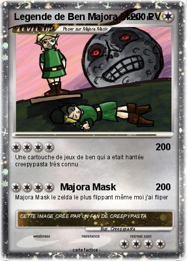 Pokemon Legende de Ben Majora Mask
