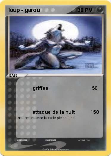 Pokemon loup - garou