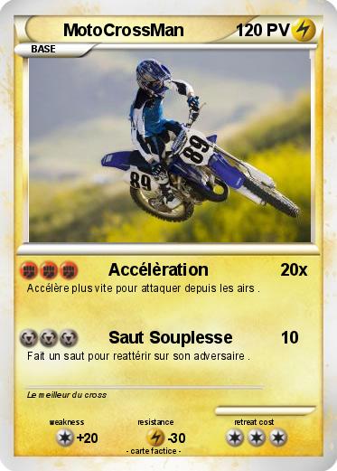 Pokemon MotoCrossMan
