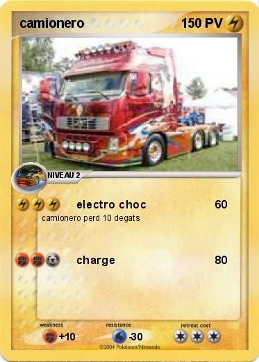 Pokemon camionero