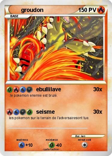 Pokemon groudon