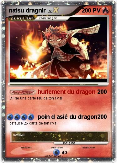 Pokemon natsu dragnir
