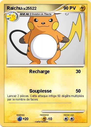 Pokemon Raichu