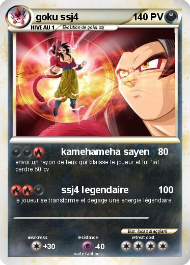 Pokemon goku ssj4