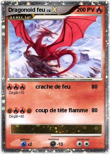 Pokemon Dragonoid feu