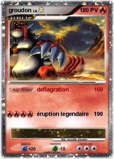 Pokemon groudon