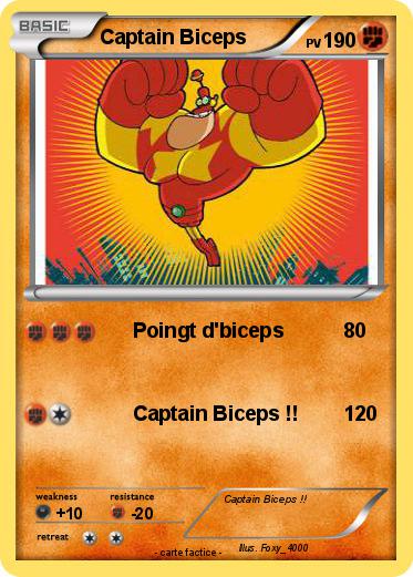 Pokemon Captain Biceps