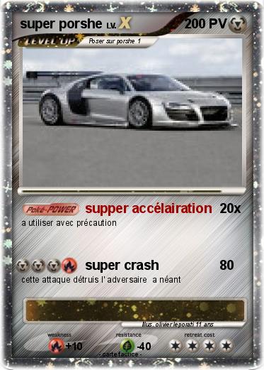 Pokemon super porshe
