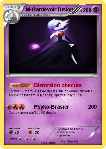 Pokemon M-Gardevoir fusion