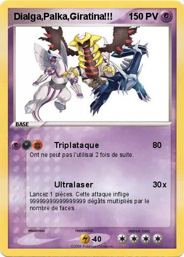 Pokemon Dialga,Palka,Giratina!!!
