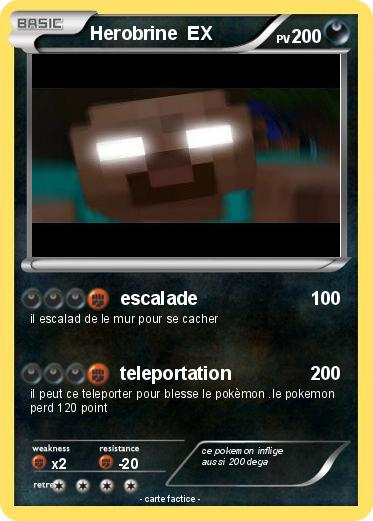 Pokemon Herobrine  EX