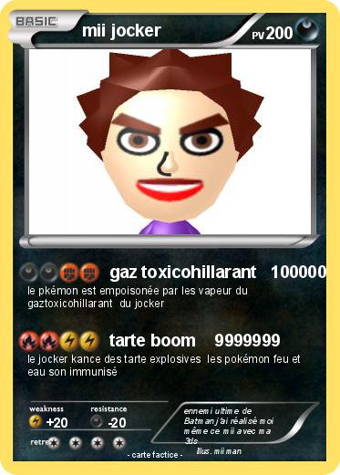 Pokemon mii jocker