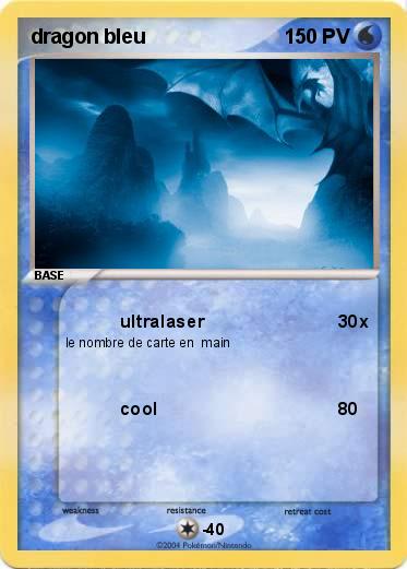 Pokemon dragon bleu