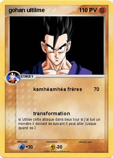 Pokemon gohan ultilme