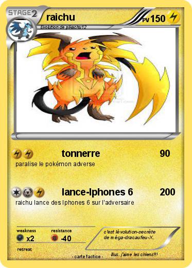 Pokemon raichu
