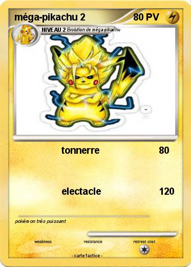 Pokemon méga-pikachu 2