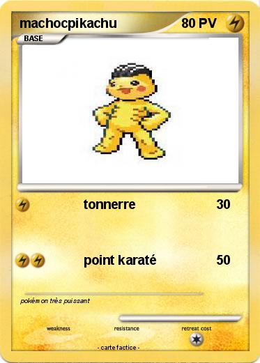 Pokemon machocpikachu