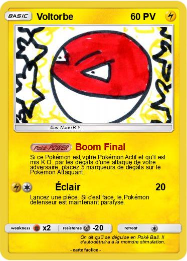 Pokemon Voltorbe