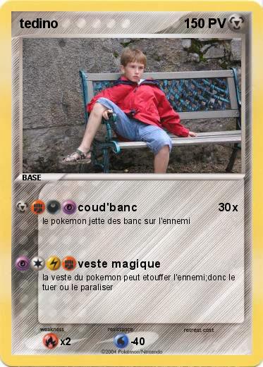 Pokemon tedino