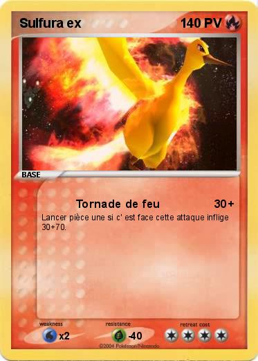 Pokemon Sulfura ex 