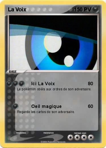Pokemon La Voix