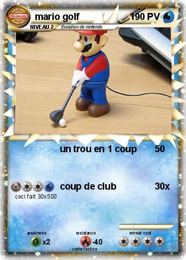 Pokemon mario golf