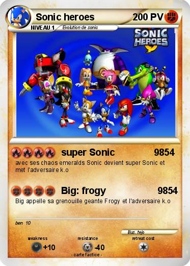 Pokemon Sonic heroes