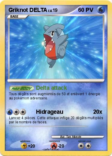 Pokemon Griknot DELTA