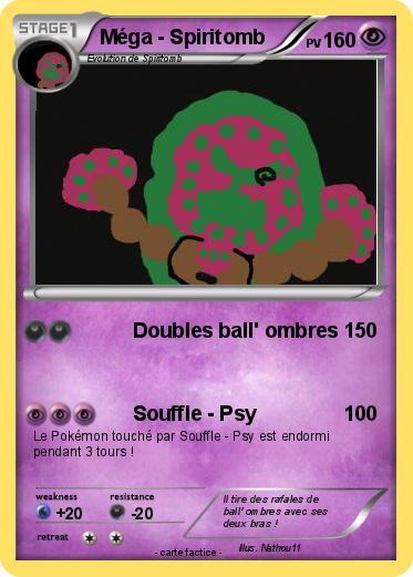 Pokemon Méga - Spiritomb