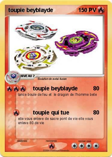 Pokemon toupie beyblayde