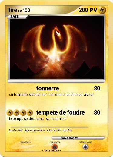 Pokemon fire